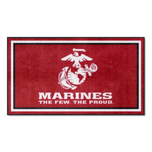 Load image into Gallery viewer, U.S. Marines 3&#39; X 5&#39; Plush Rug (Red)*