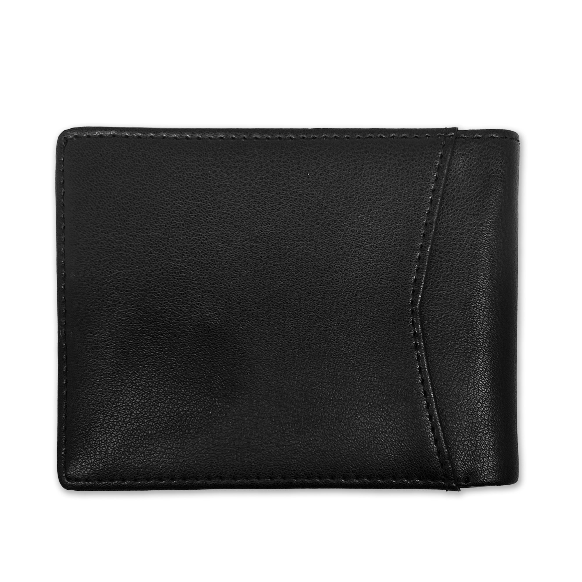 Marines Seal Medallion Bifold Wallet (Black)