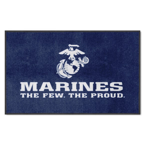 U.S. Marines 4X6 Logo Mat - Landscape*