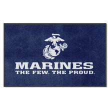 Load image into Gallery viewer, U.S. Marines 4X6 Logo Mat - Landscape*