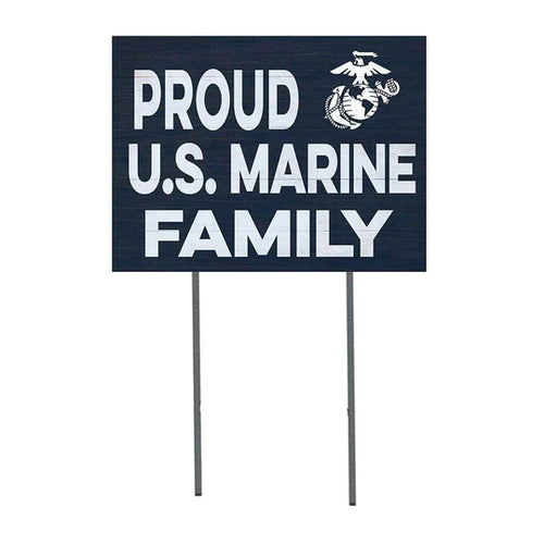 Proud Marine Family Lawn Sign (18x24)*