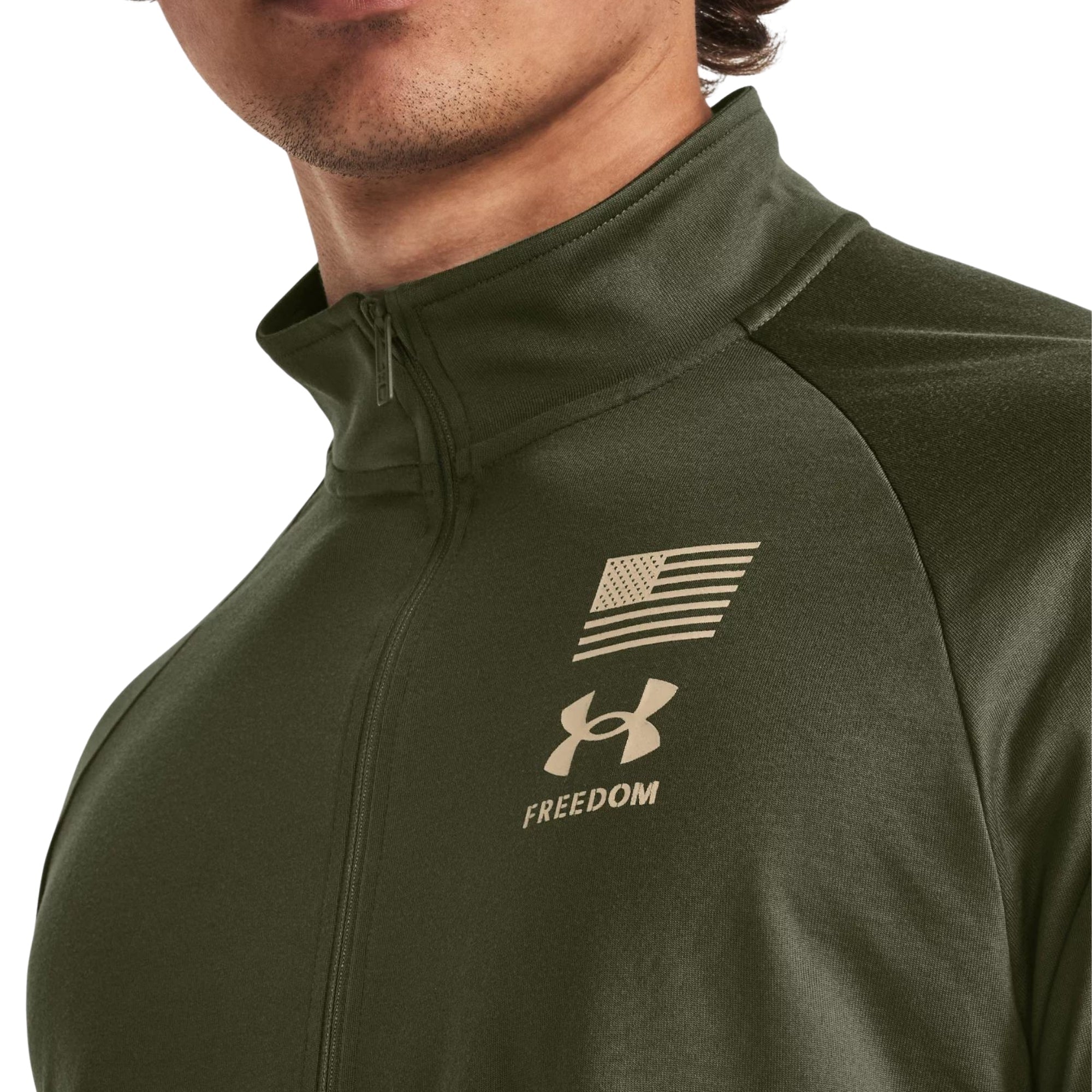 Under Armour Freedom Tech™ ½ Zip (OD Green)