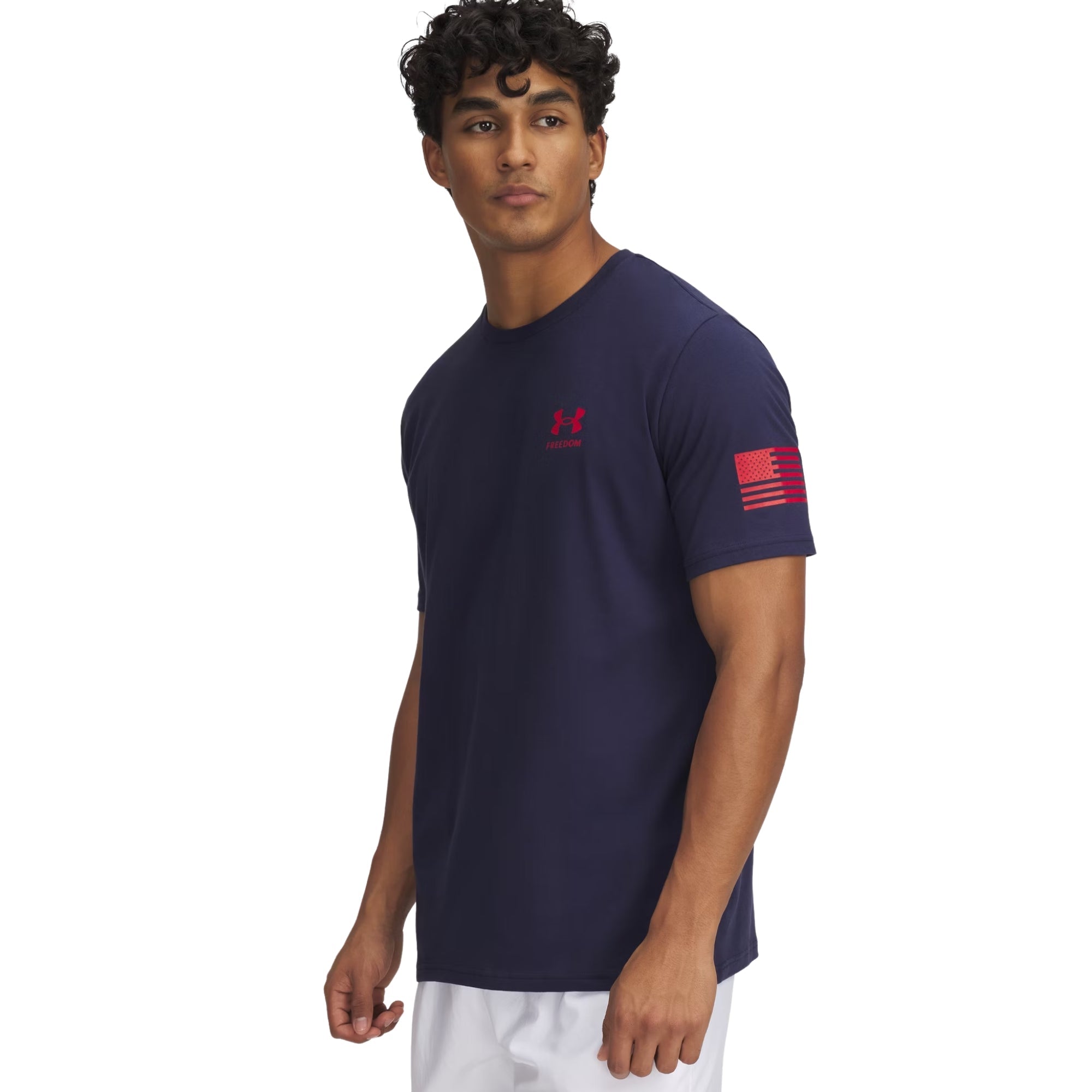 Under Armour Freedom Flag Gradient T-Shirt (Navy)