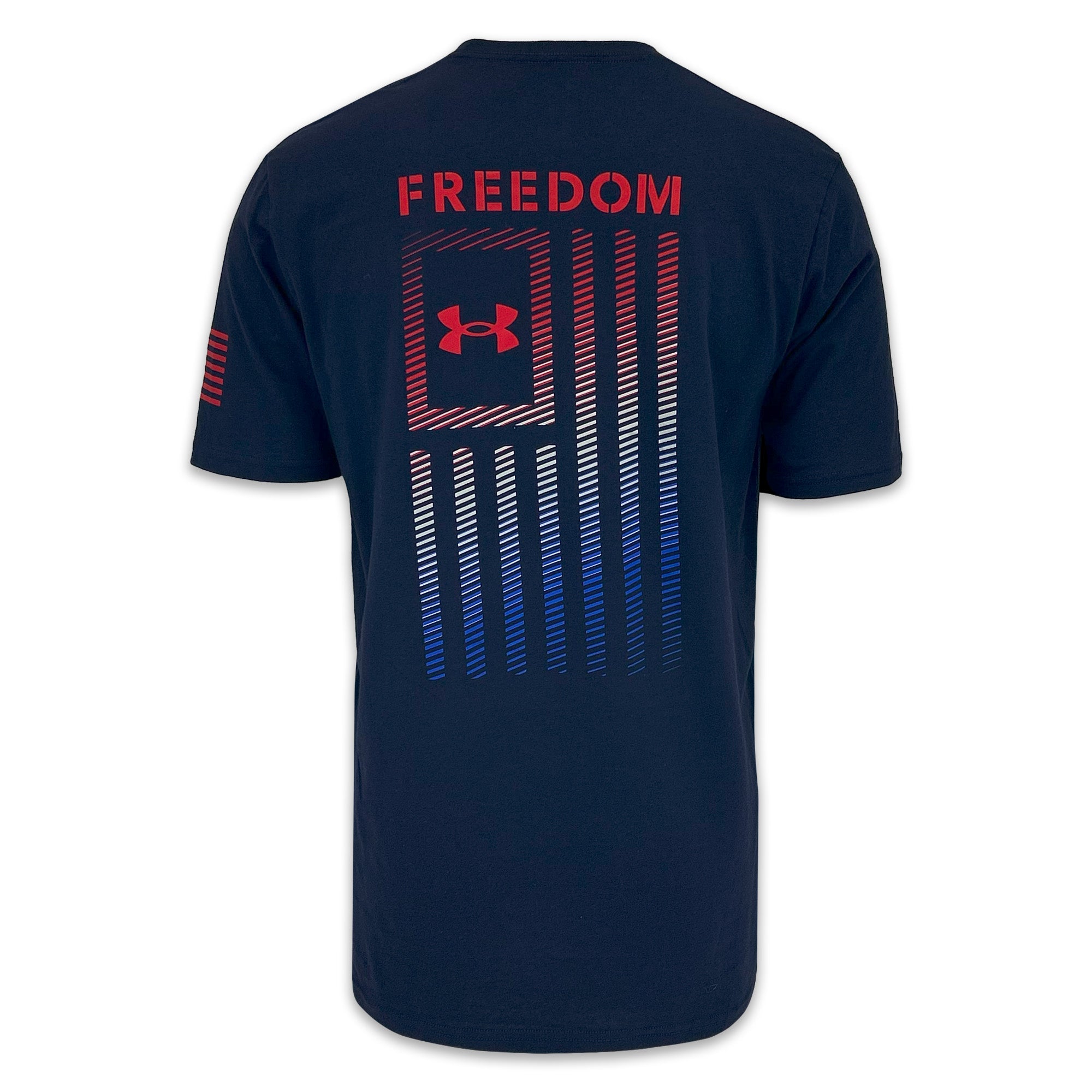 Under Armour Freedom Flag Gradient T-Shirt (Navy)