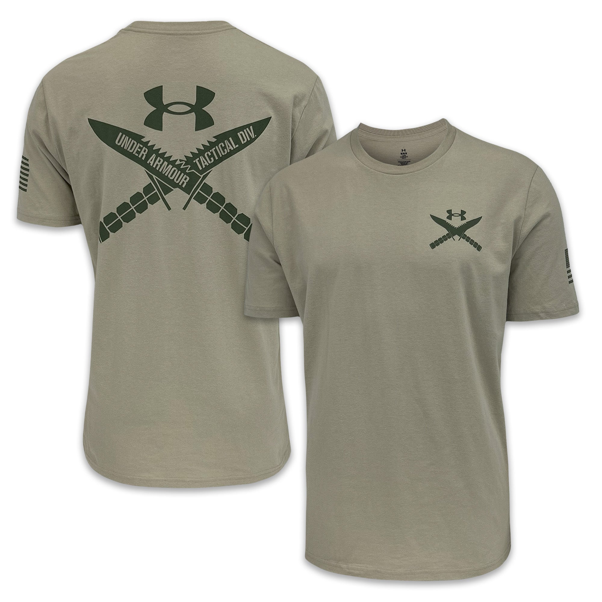 Under Armour Freedom Tac Logo T-Shirt (Sand)