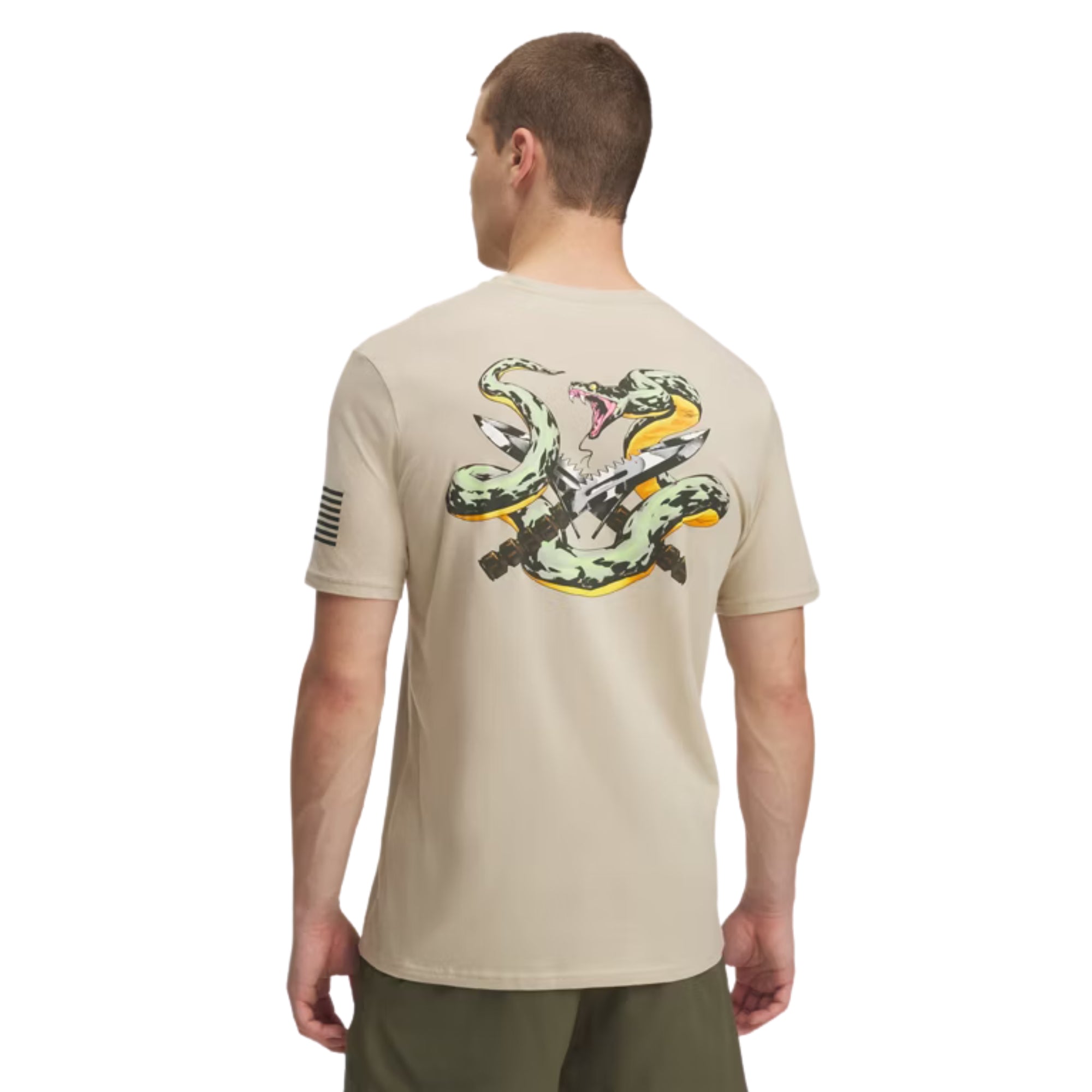 Under Armour Freedom Snake Knife T-Shirt (Sand)