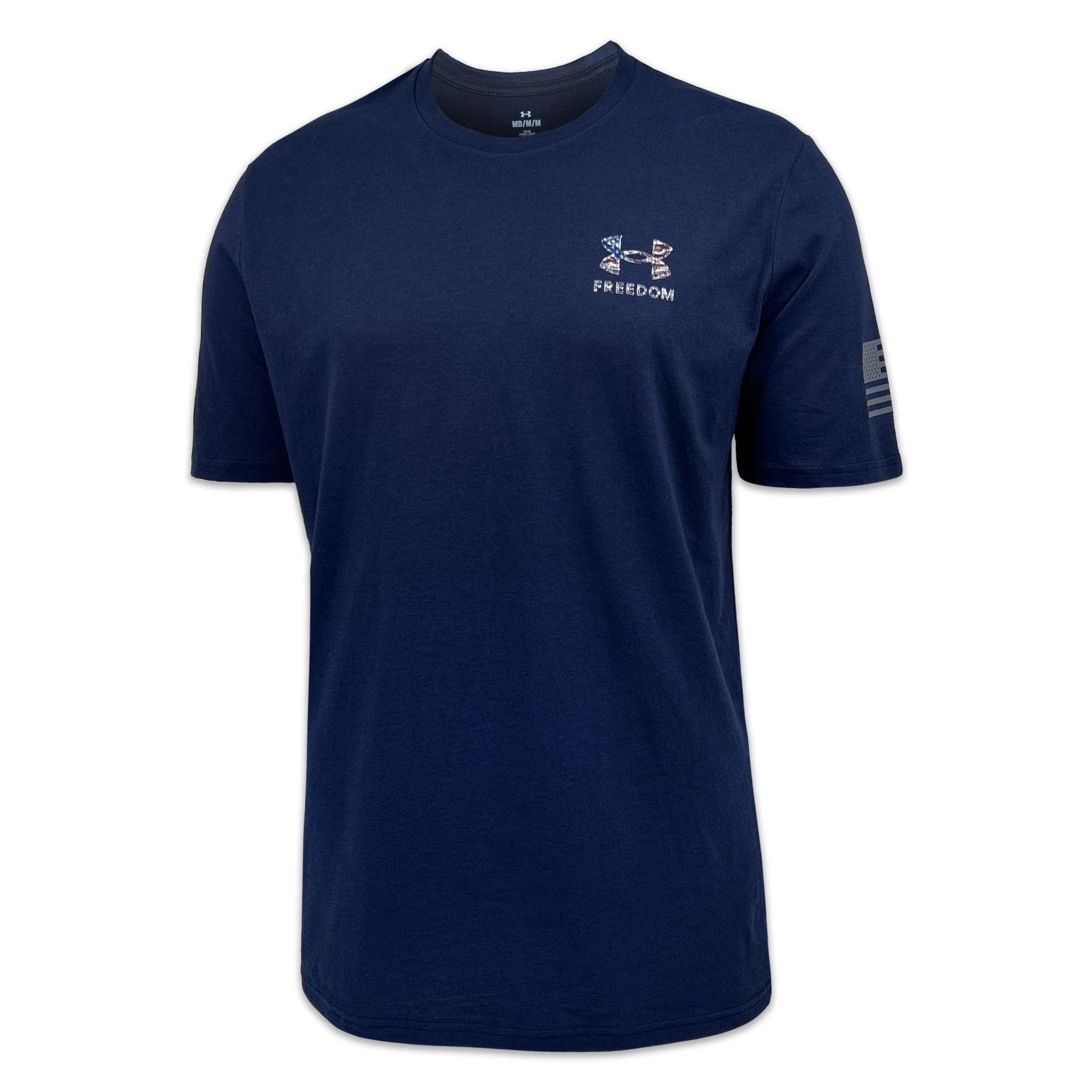 Under Armour Freedom Eagle Flag T-Shirt (Navy)