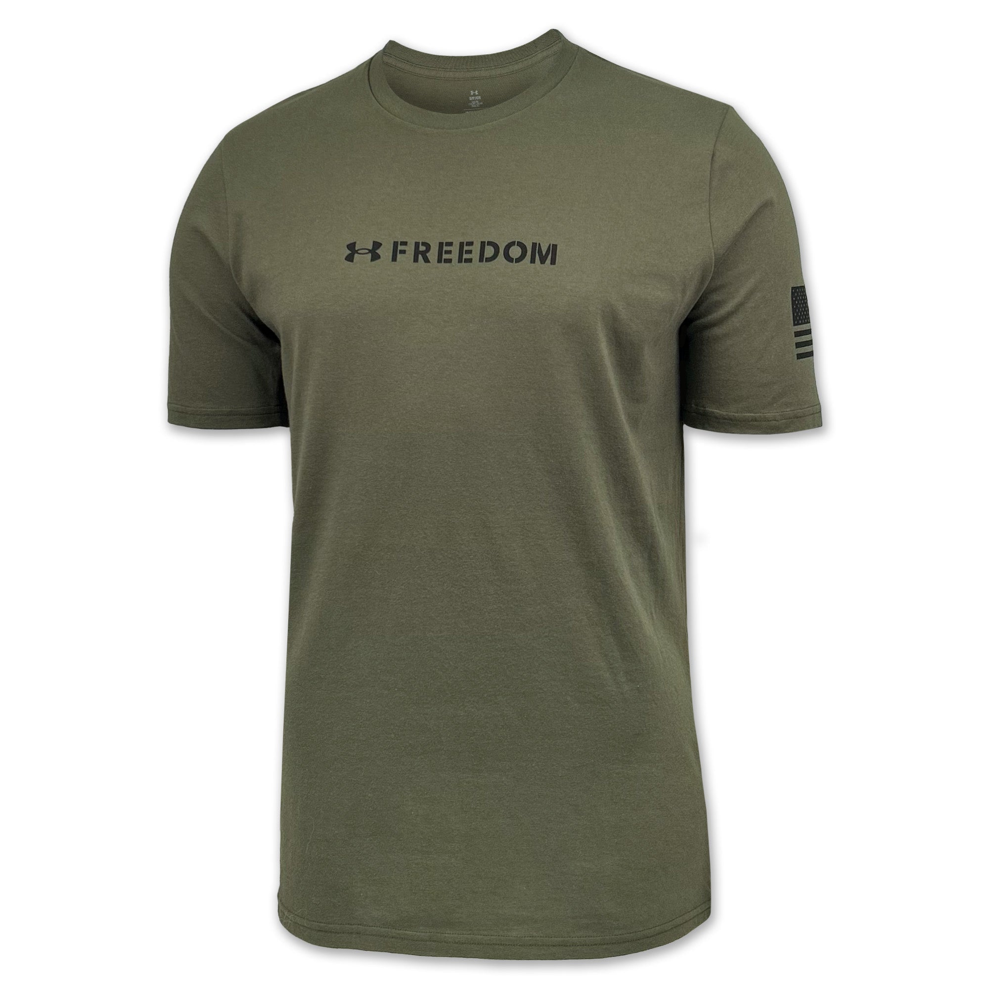 Under Armour Freedom Military T-Shirt (OD Green)