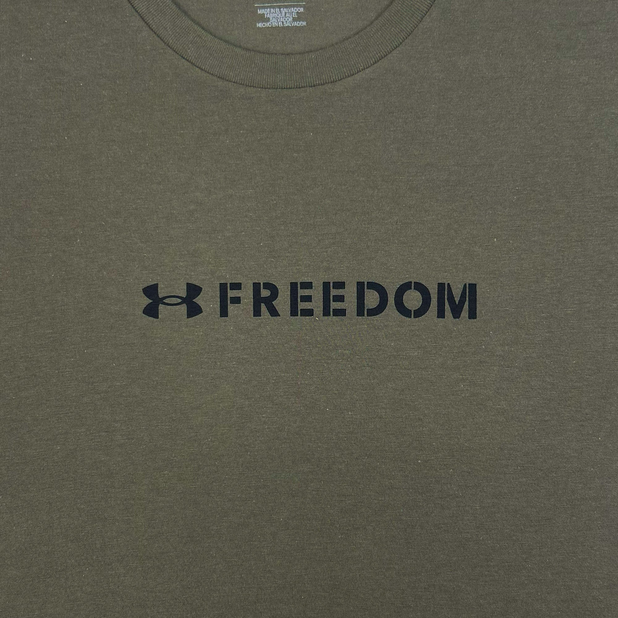 Under Armour Freedom Military T-Shirt (OD Green)