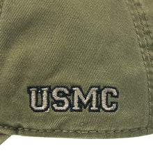 Load image into Gallery viewer, USMC EGA Twill Cap (Moss)