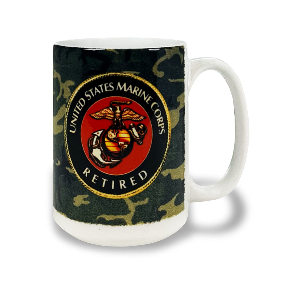 United States Marine Corps Retired Mug