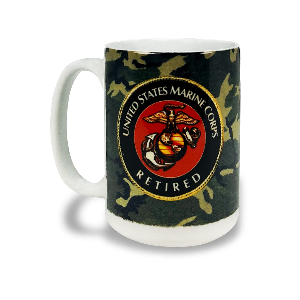 United States Marine Corps Retired Mug