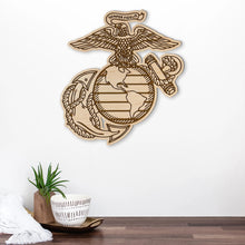 Load image into Gallery viewer, Marines Emblem Wall Hanging*