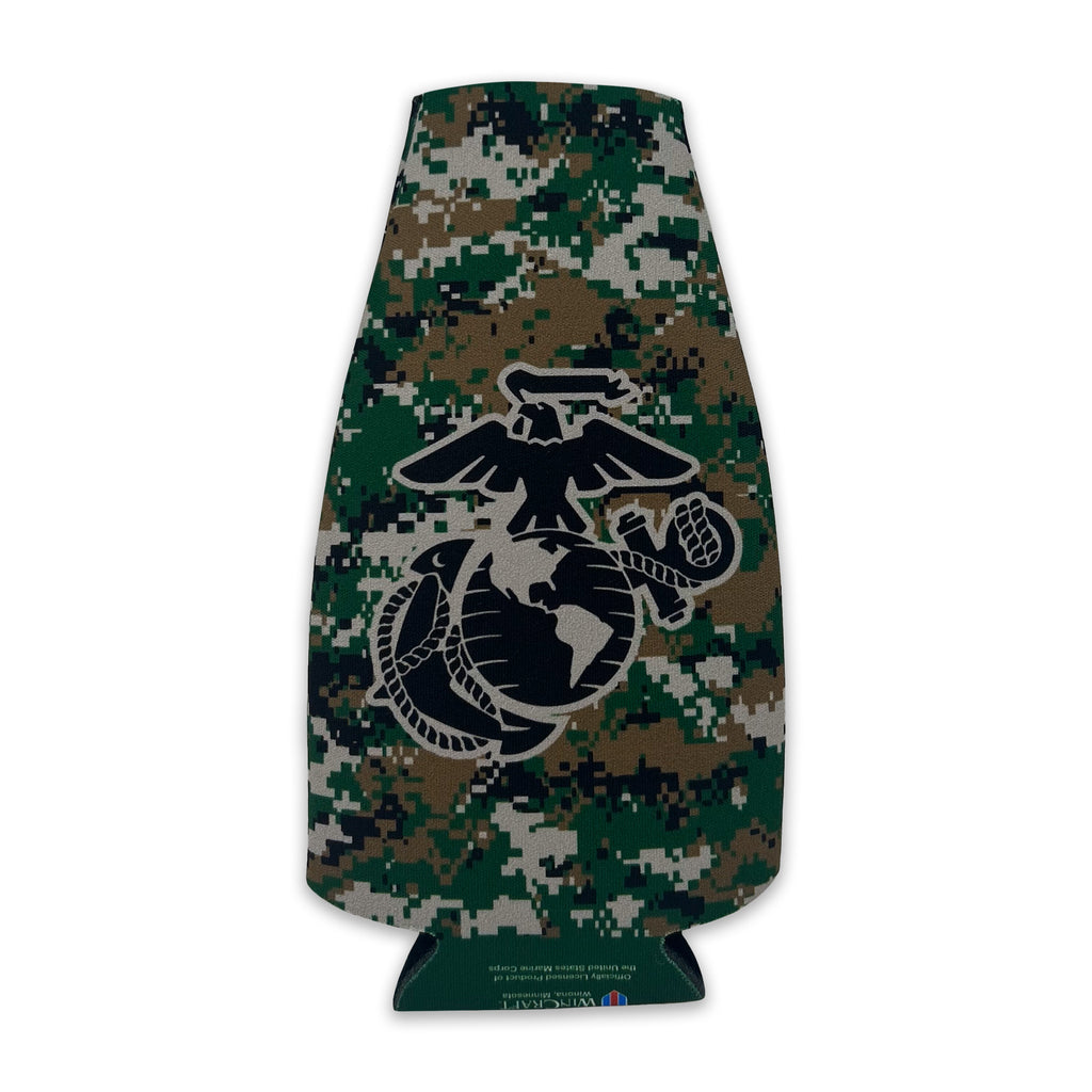 U.S. Marines EGA Bottle Cooler (Camo)