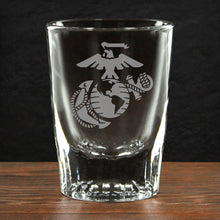 Load image into Gallery viewer, US Marines 2oz Shot Glass