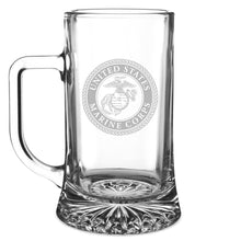 Load image into Gallery viewer, USMC Seal 17.5oz Maxim Mug Glass