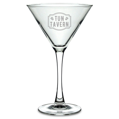 10oz Tun Tavern Martini Glass*