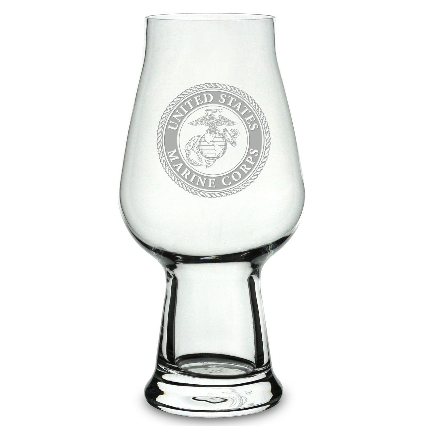 USMC Seal 18.25oz Luigi Bormioli IPA Beer Glass*