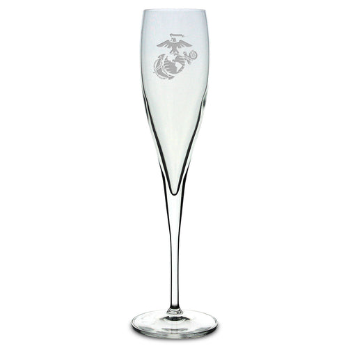 Marines EGA Luigi Bormioli 6oz Toasting Glass*