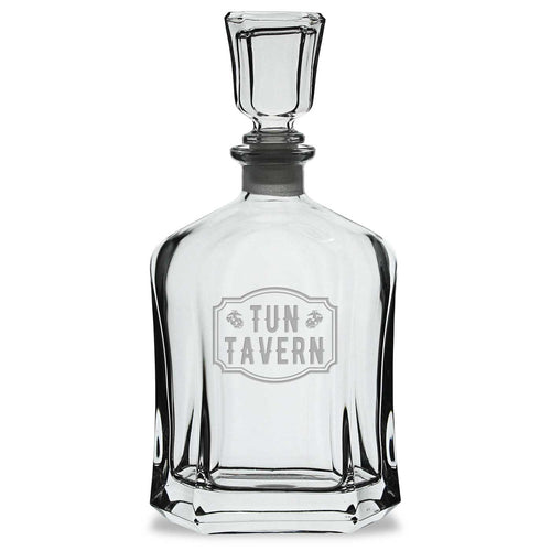 Tun Tavern 23.75oz Crystal Whiskey Decanter*