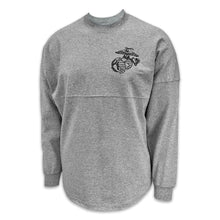 Load image into Gallery viewer, Marines EGA Original Crew Neck Spirit Jersey (Heather Grey)