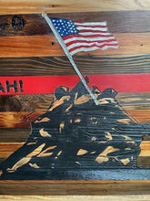 Load image into Gallery viewer, IWO JIMA Barnwood Flag (Large)*