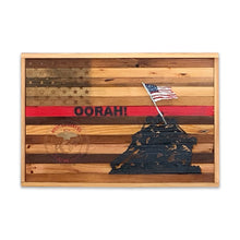 Load image into Gallery viewer, IWO JIMA Barnwood Flag (Small)*