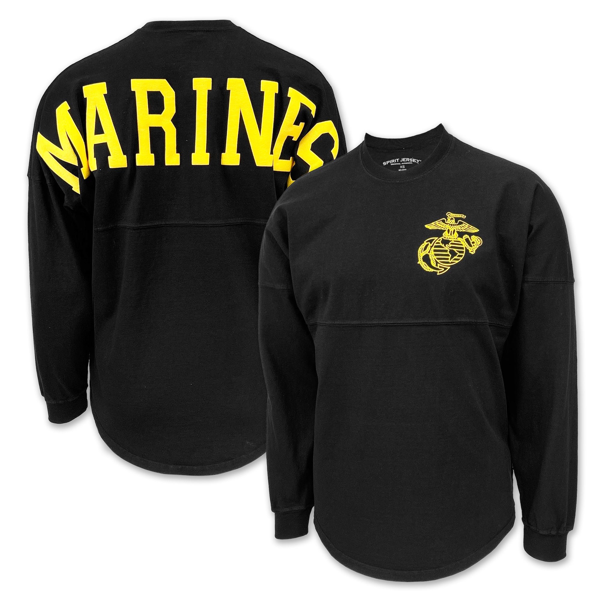 Marines EGA Original Crew Neck Spirit Jersey (Black)