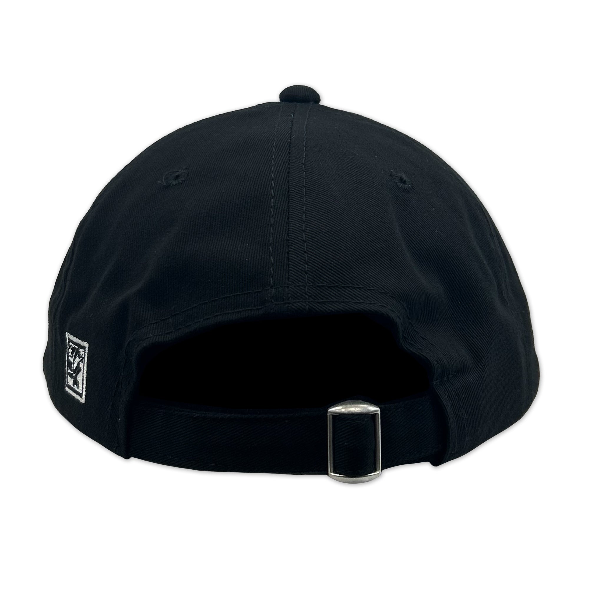 USMC Garment Washed Twill Bar Hat (Black)