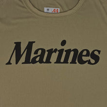 Load image into Gallery viewer, Marines Logo Core Performance Long Sleeve T (Olive)