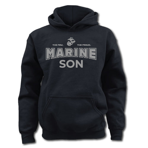 Marines Son Youth Hood (Black)