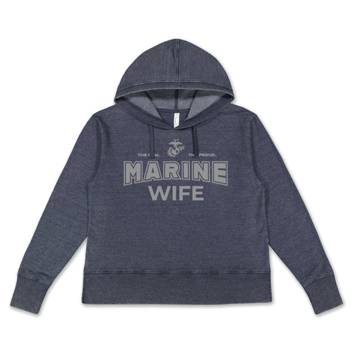 Marines Wife Ladies Hood