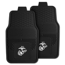 Load image into Gallery viewer, U.S. Marines 2-pc Vinyl Car Mat Set