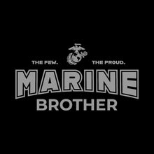 Load image into Gallery viewer, Marines Brother Youth Hood (Black)