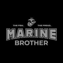 Load image into Gallery viewer, Marines Brother Youth Hood (Black)