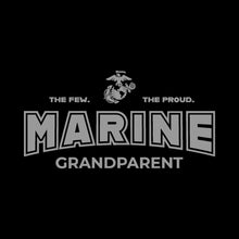 Load image into Gallery viewer, Marines Grandparent Hood (Black)