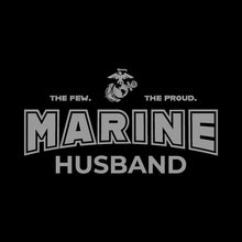 Load image into Gallery viewer, Marines Husband Hood (Black)