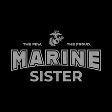 Load image into Gallery viewer, Marines Sister Youth Hood (Black)