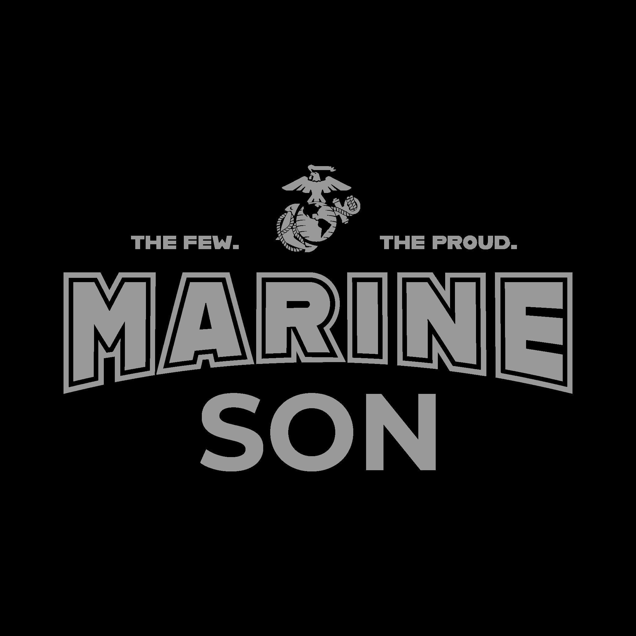 Marines Son Youth Hood (Black)