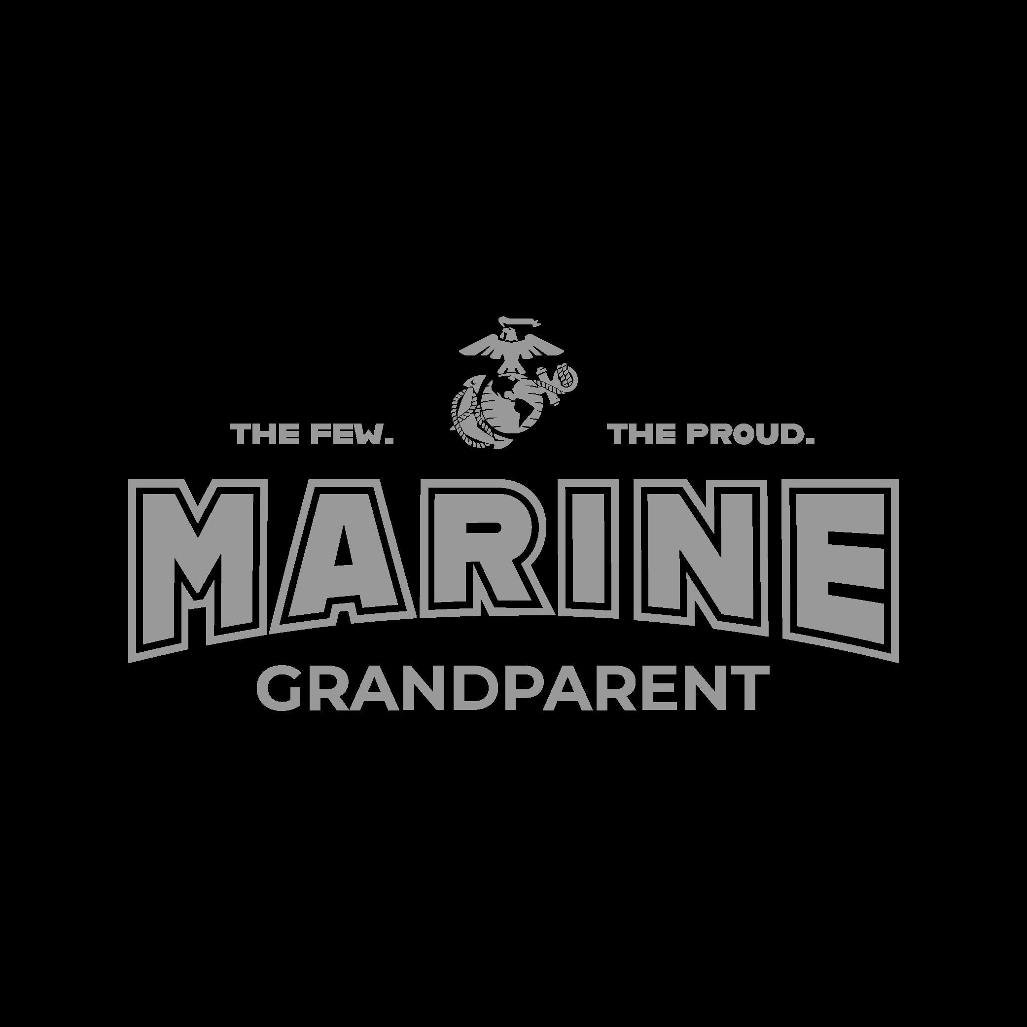 Marines Grandparent T-Shirt (Black)