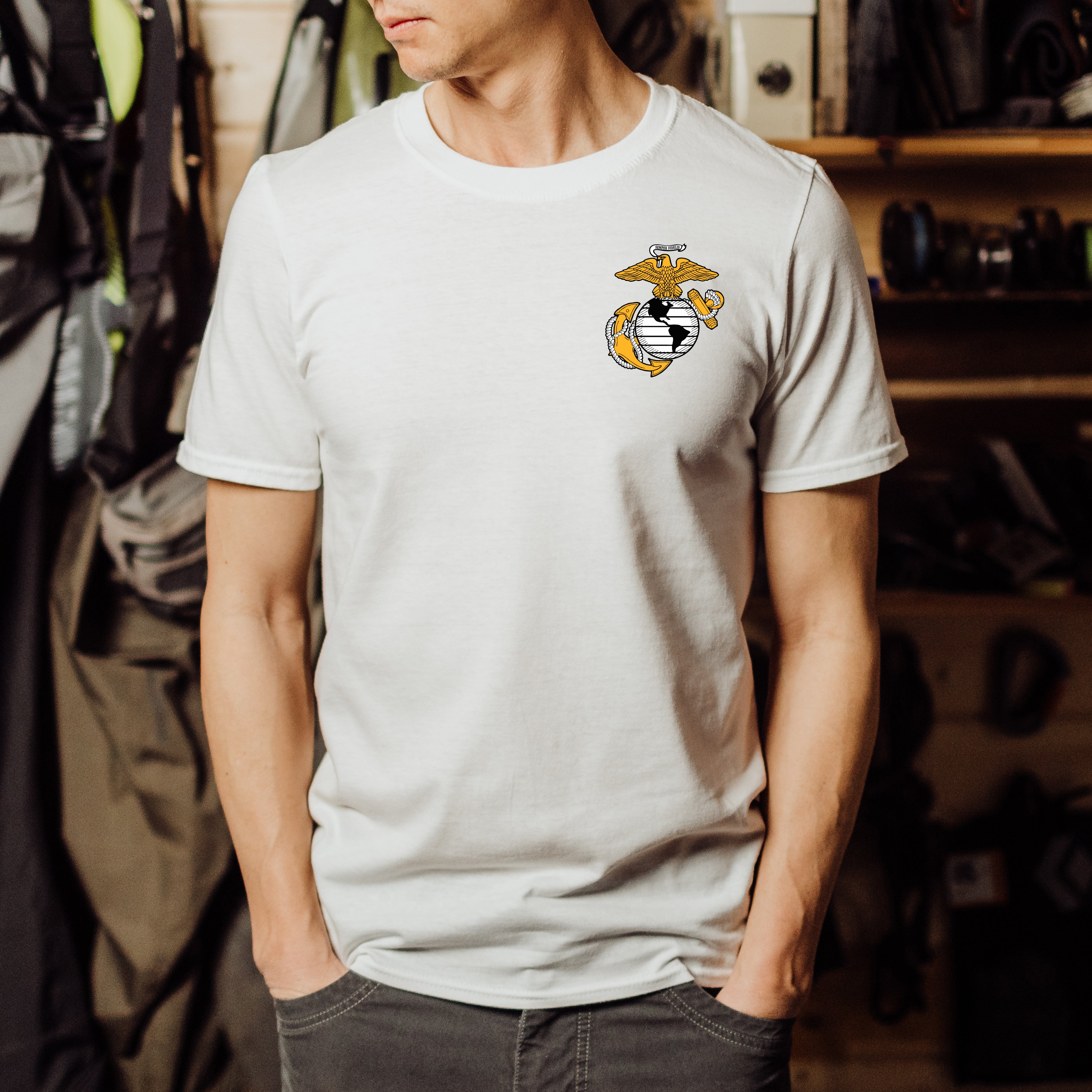 USMC EGA Logo T-Shirt