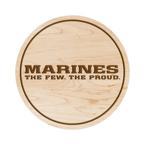 Marines The Few The Proud Coaster