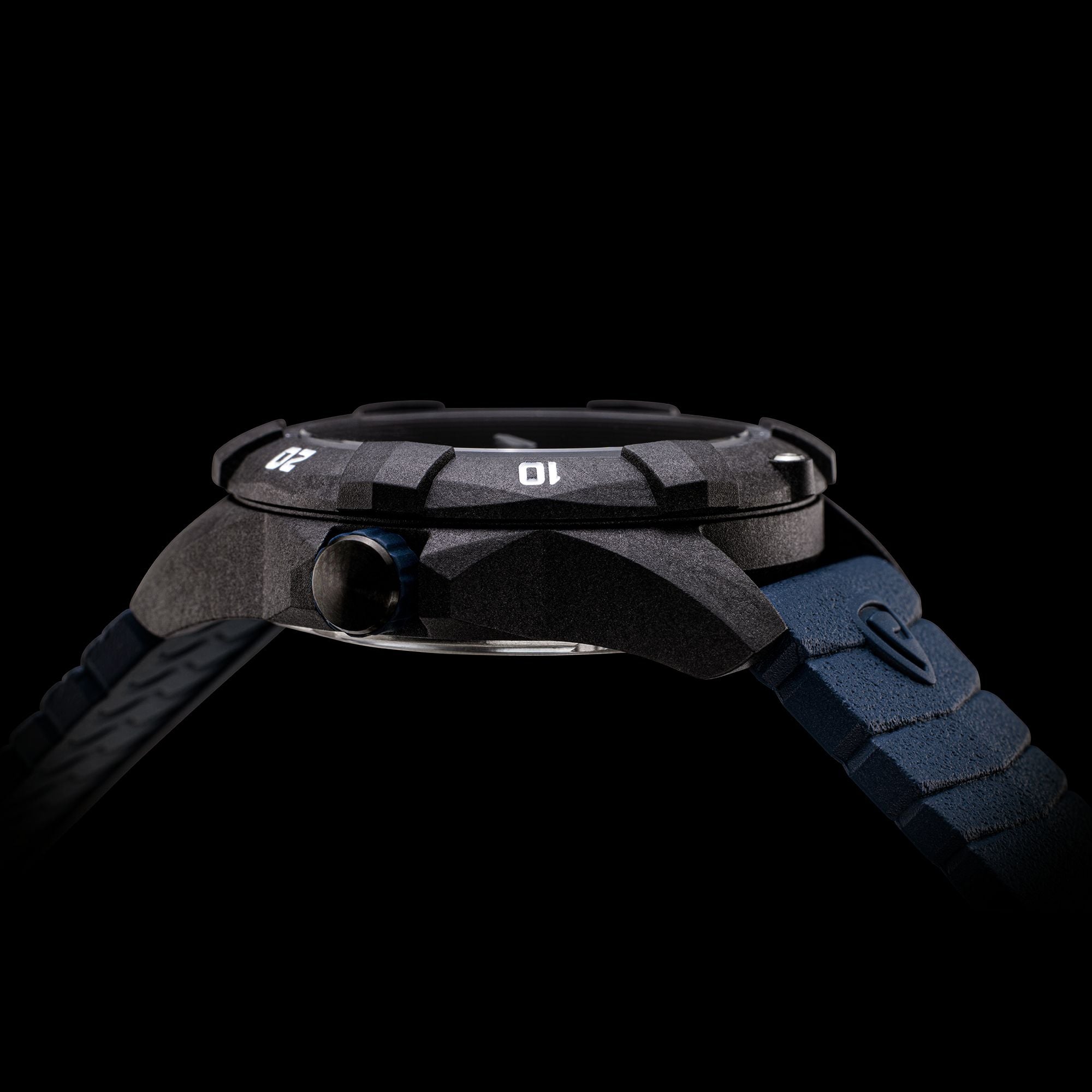 ProTek USMC Carbon Composite Dive Watch - Carbon/Black/Blue (Blue Band)*