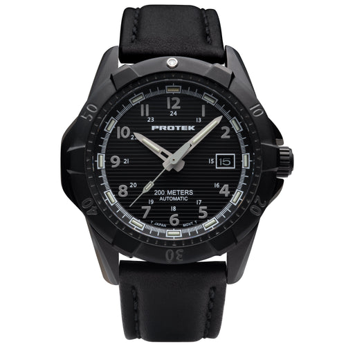 Protek USMC Gent's Steel Dive 2200 Series (Black)