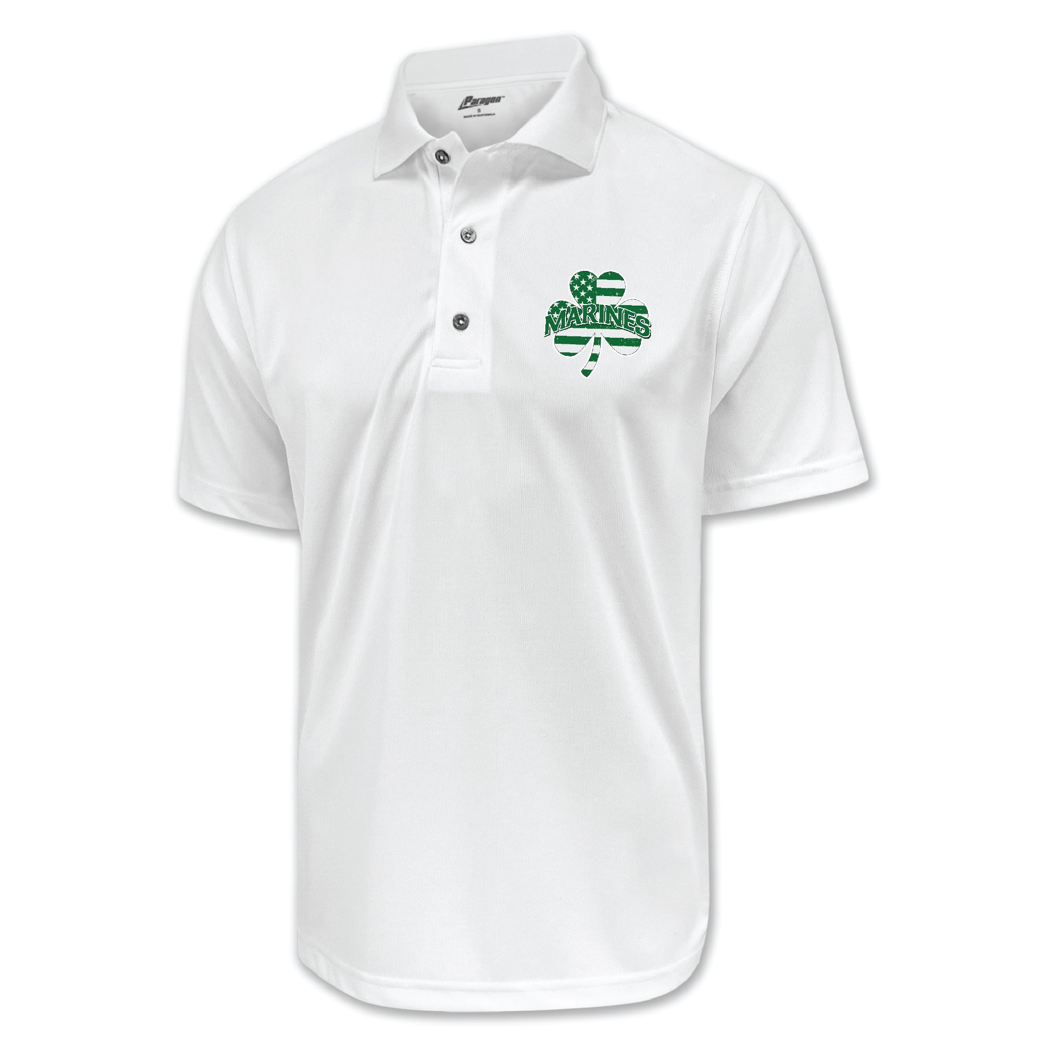 Marines Shamrock Performance Polo