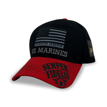 Load image into Gallery viewer, Marines Defending Freedom Xtreme Bent Hat