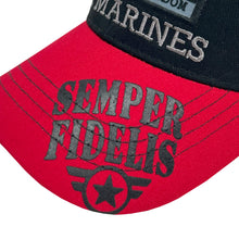 Load image into Gallery viewer, Marines Defending Freedom Xtreme Bent Hat