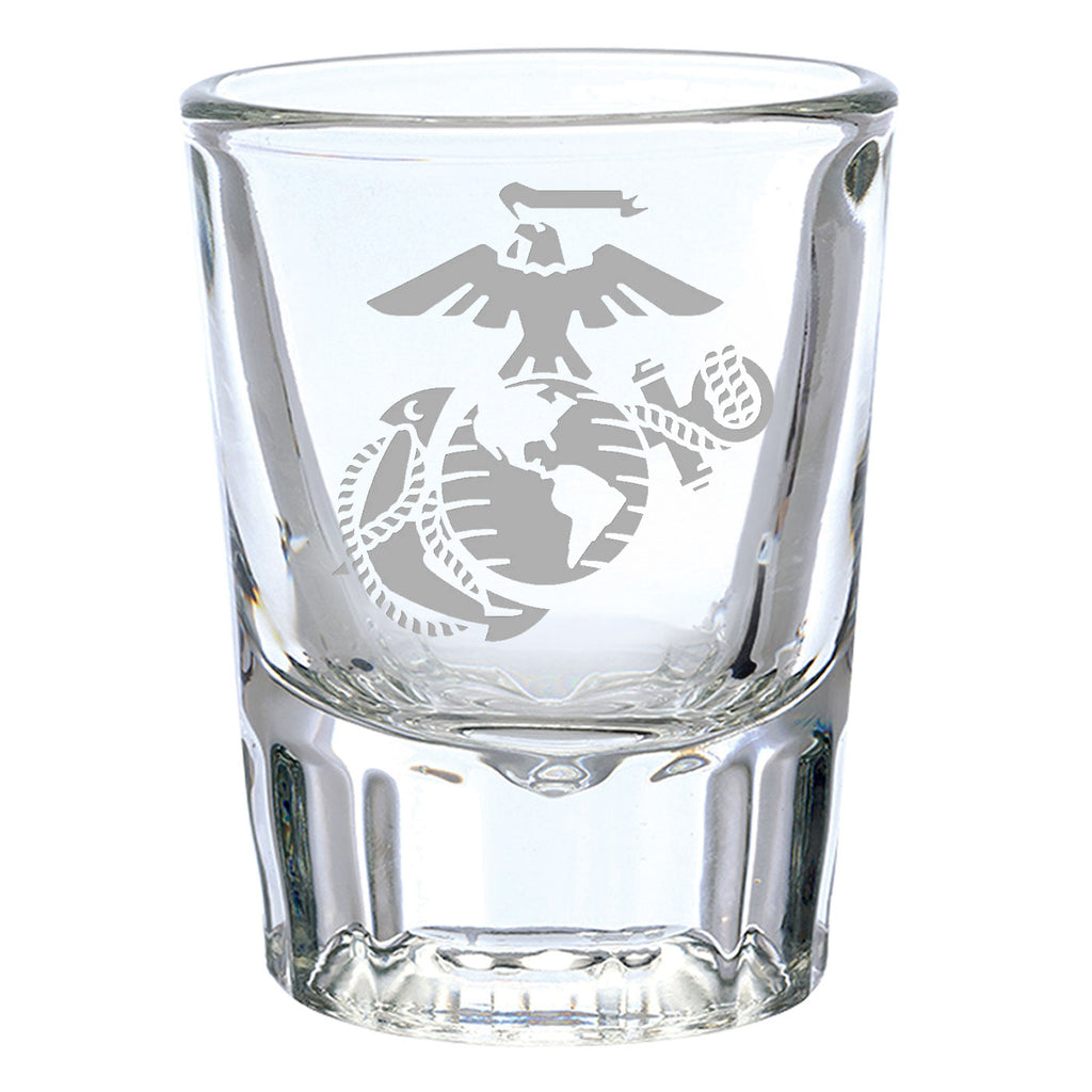 US Marines 2oz Shot Glass*