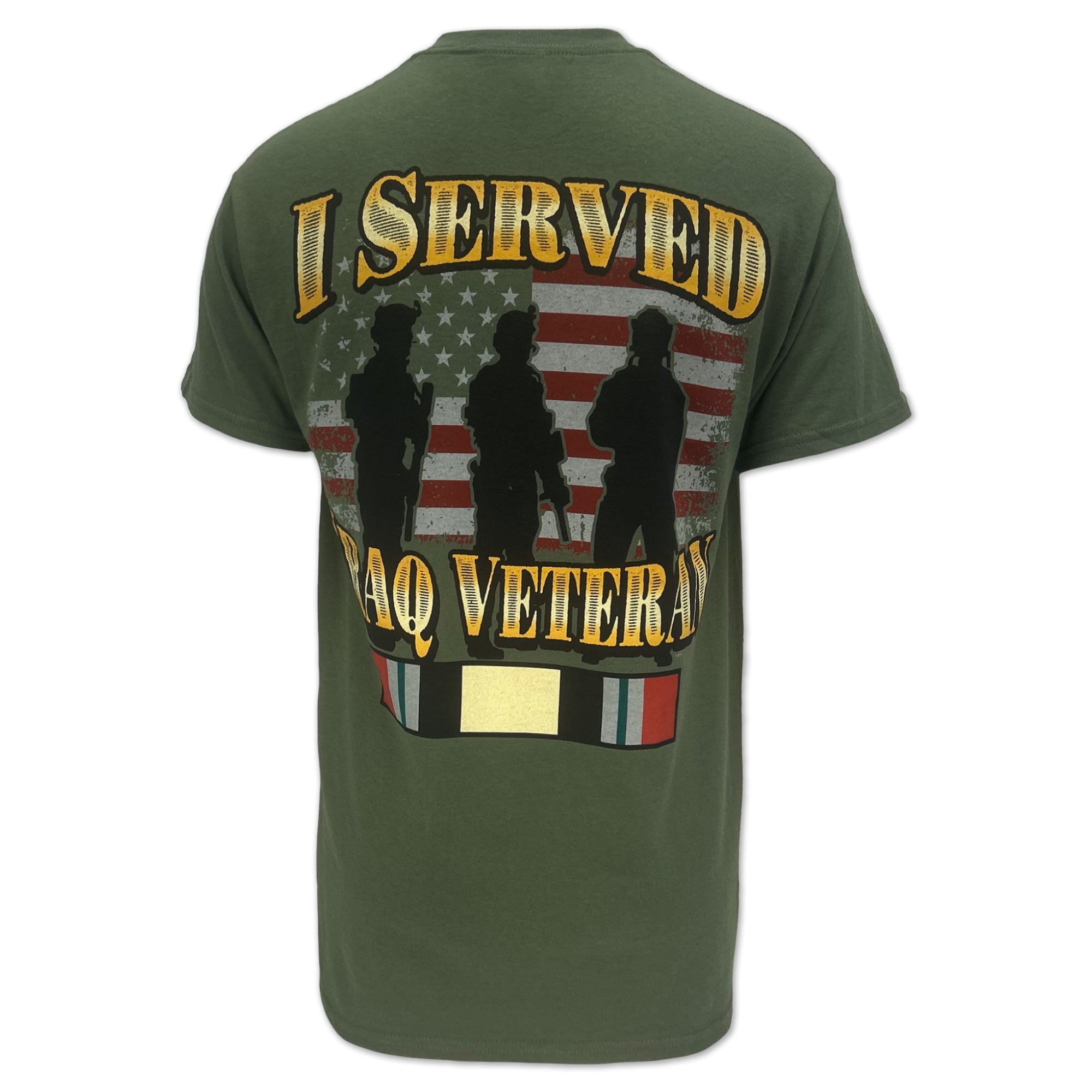 I Served Iraq Veteran T-Shirt (OD Green)