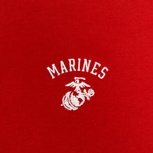 Load image into Gallery viewer, Marines Under Armour Gameday Double Knit Fleece 1/4 Zip (Red)